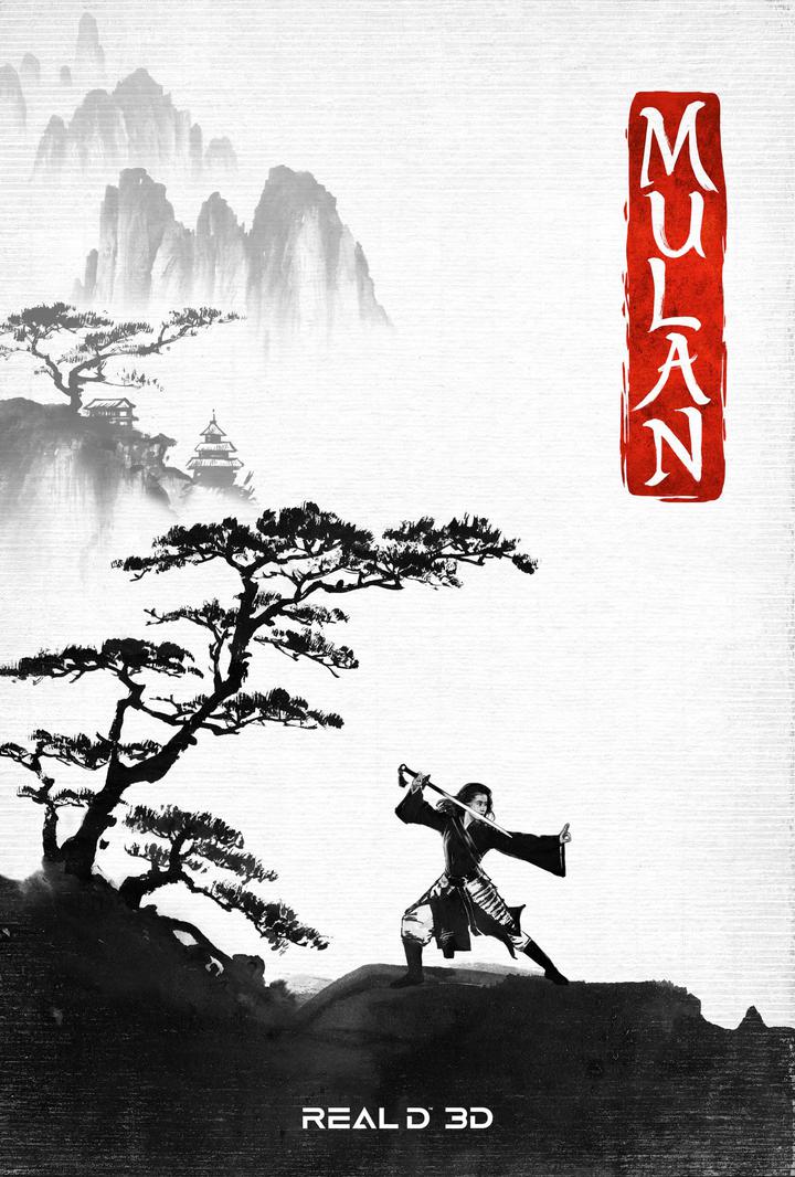 花木兰电影海报