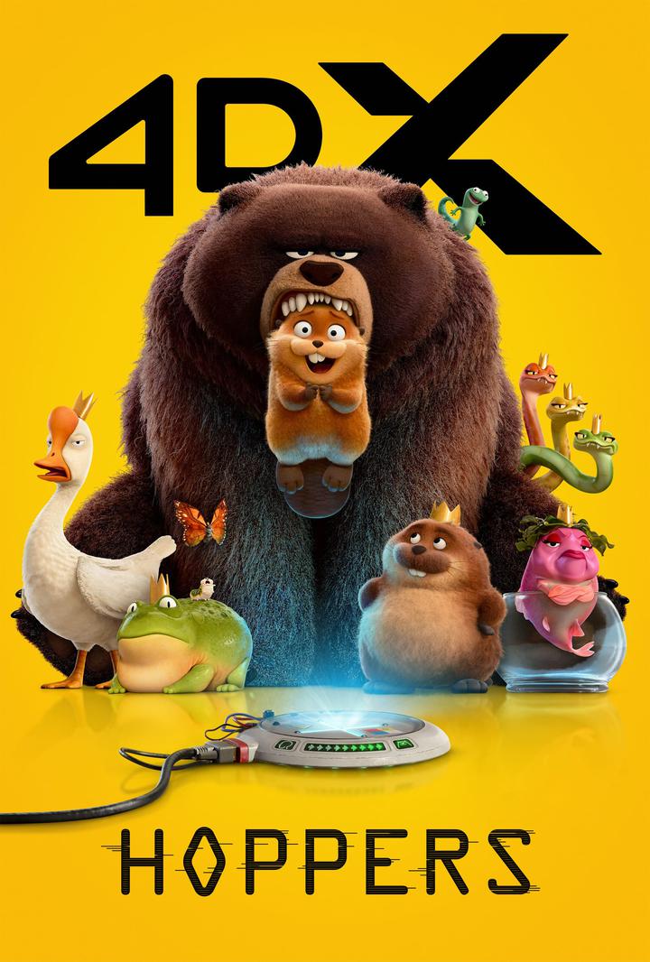 河狸变身计划电影海报