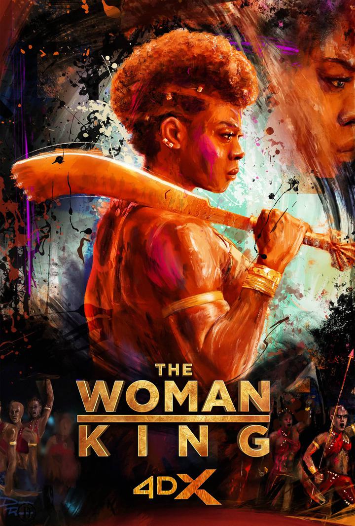 达荷美女战士电影海报