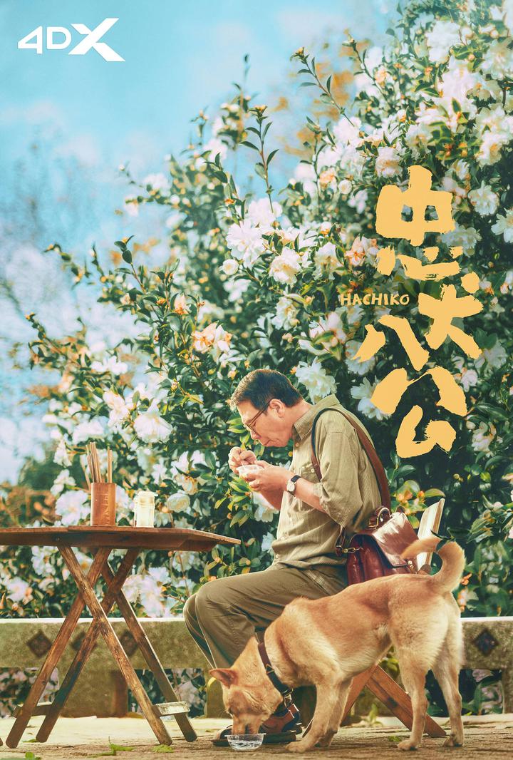 忠犬八公电影海报