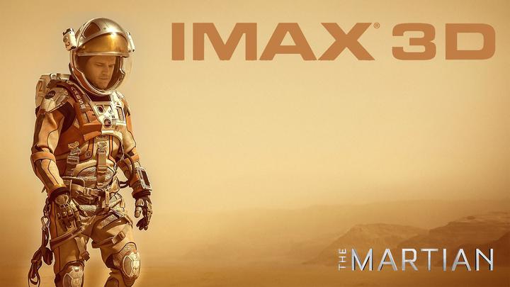火星救援IMAX电影海报横版
