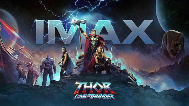 雷神4：爱与雷霆IMAX电影海报横版