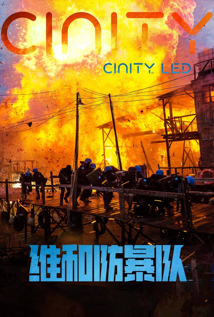 维和防暴队电影海报