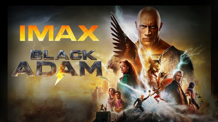 黑亚当IMAX电影海报横版