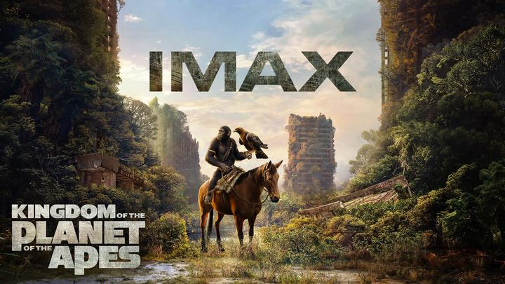 猩球崛起：新世界IMAX电影海报横版