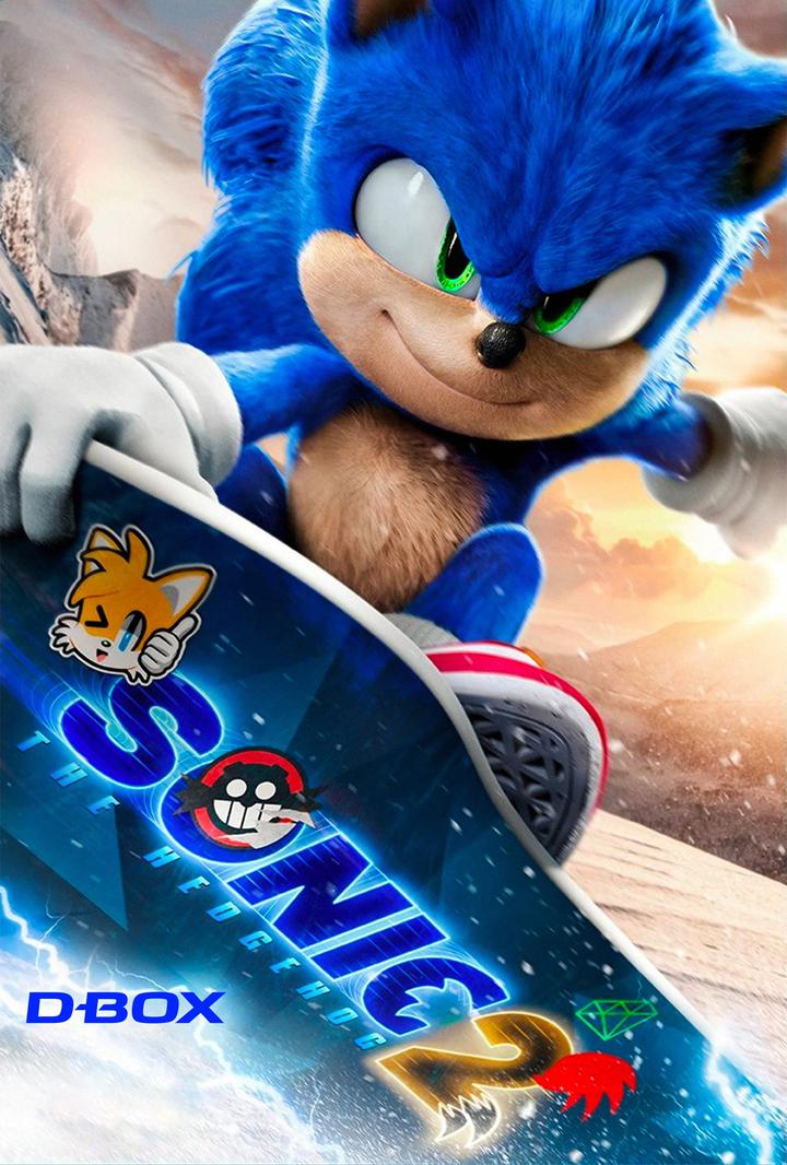 刺猬索尼克2电影海报