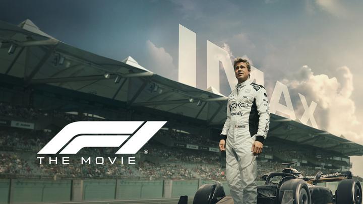 F1：狂飙飞车IMAX电影海报横版