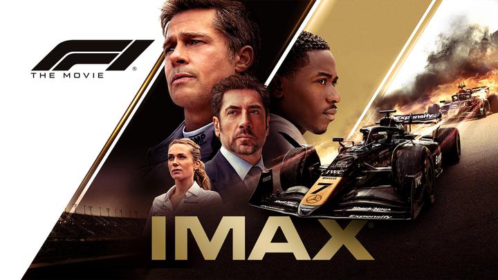 F1：狂飙飞车IMAX电影海报横版